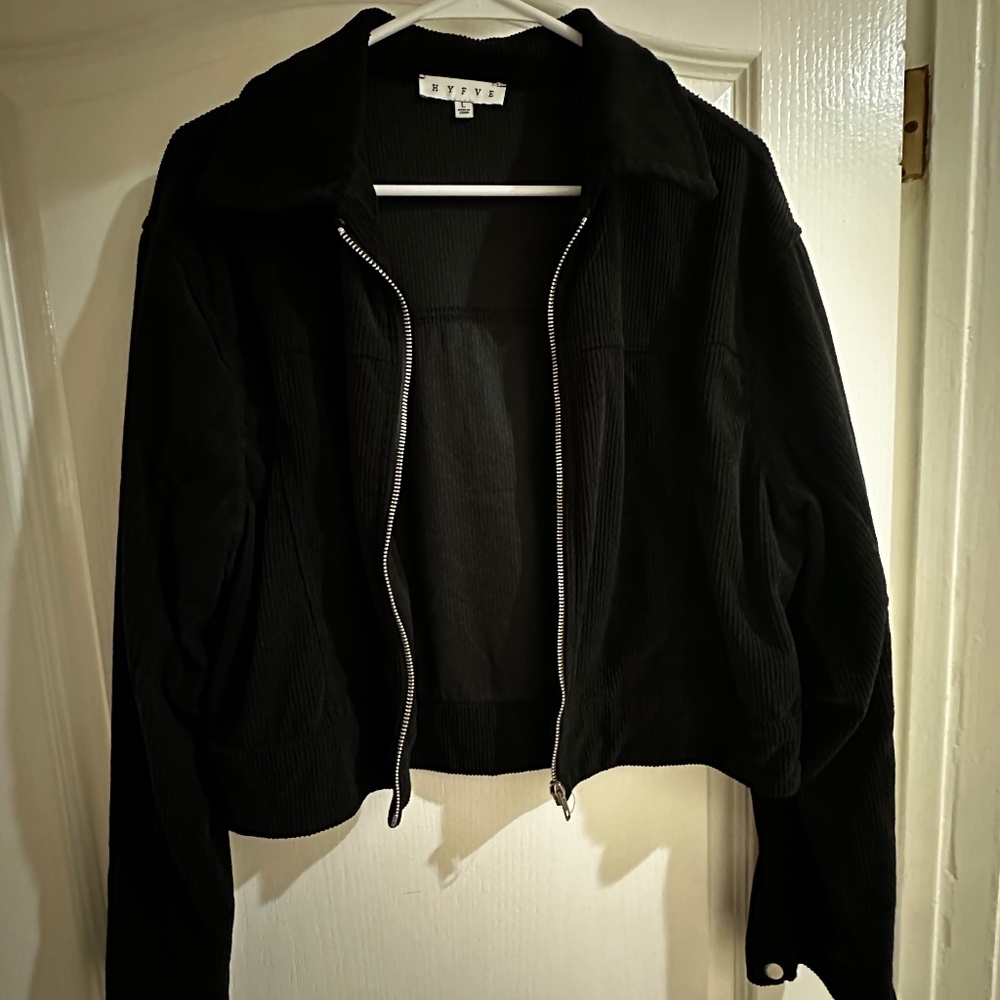 Black thin jacket